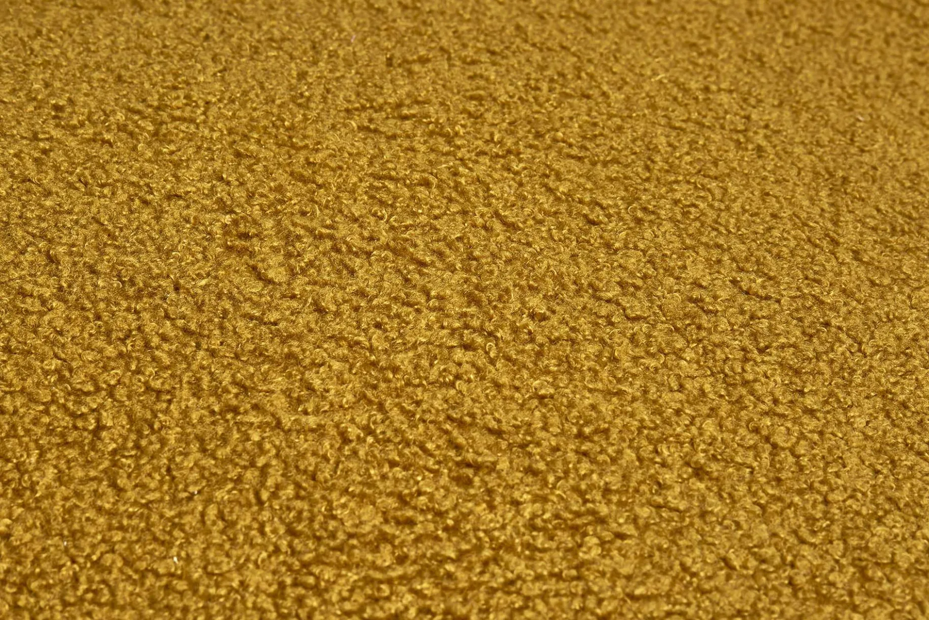 the BonBaron Sherpa Loungesessel, gold, 120x120x75 cm