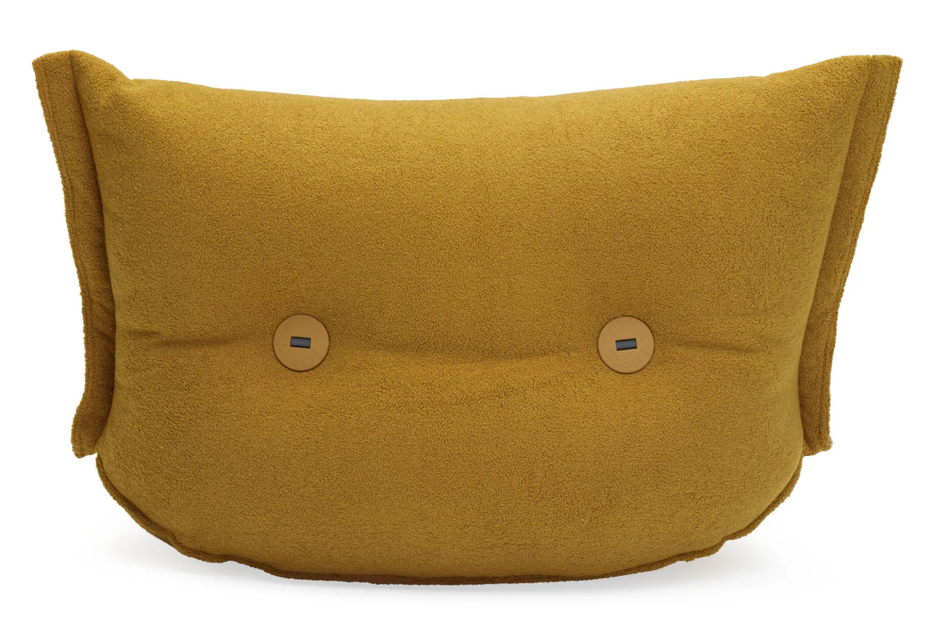 the BonBaron Sherpa Loungesessel, gold, 120x120x75 cm