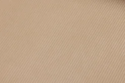 the BonBaron Slim Cord Loungesessel, beige, 102x85x75 cm