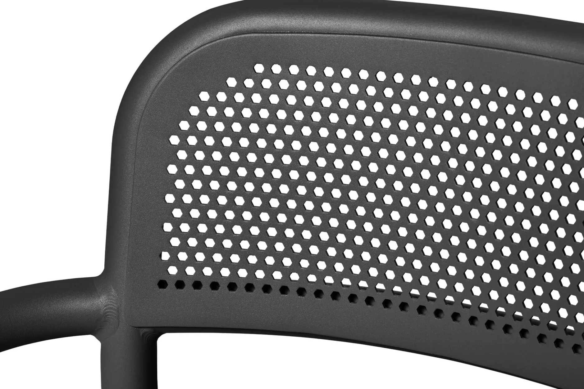 Toní Armchair Gartenstuhl mit Armlehne, schwarz, 59.5x54.5x80.5 cm