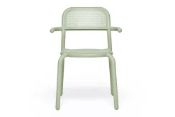 Toní Armchair Gartenstuhl mit Armlehne, grün, 59.5x54.5x80.5 cm