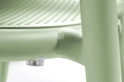 Toní Armchair Gartenstuhl mit Armlehne, grün, 59.5x54.5x80.5 cm