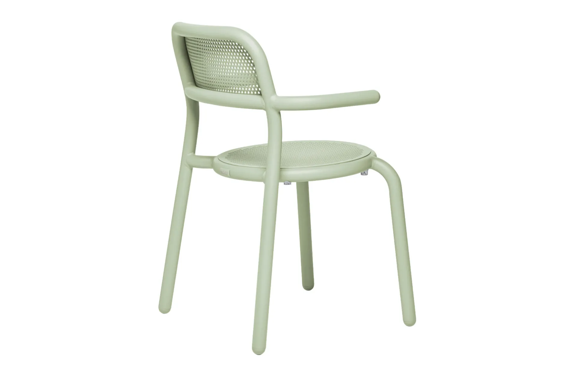 Toní Armchair Gartenstuhl mit Armlehne, grün, 59.5x54.5x80.5 cm