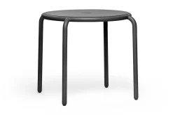Toní Bistreau Kleiner Gartentisch, schwarz, 80x80x76 cm