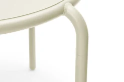 Toní Bistreau Kleiner Gartentisch, beige, 80x80x76 cm