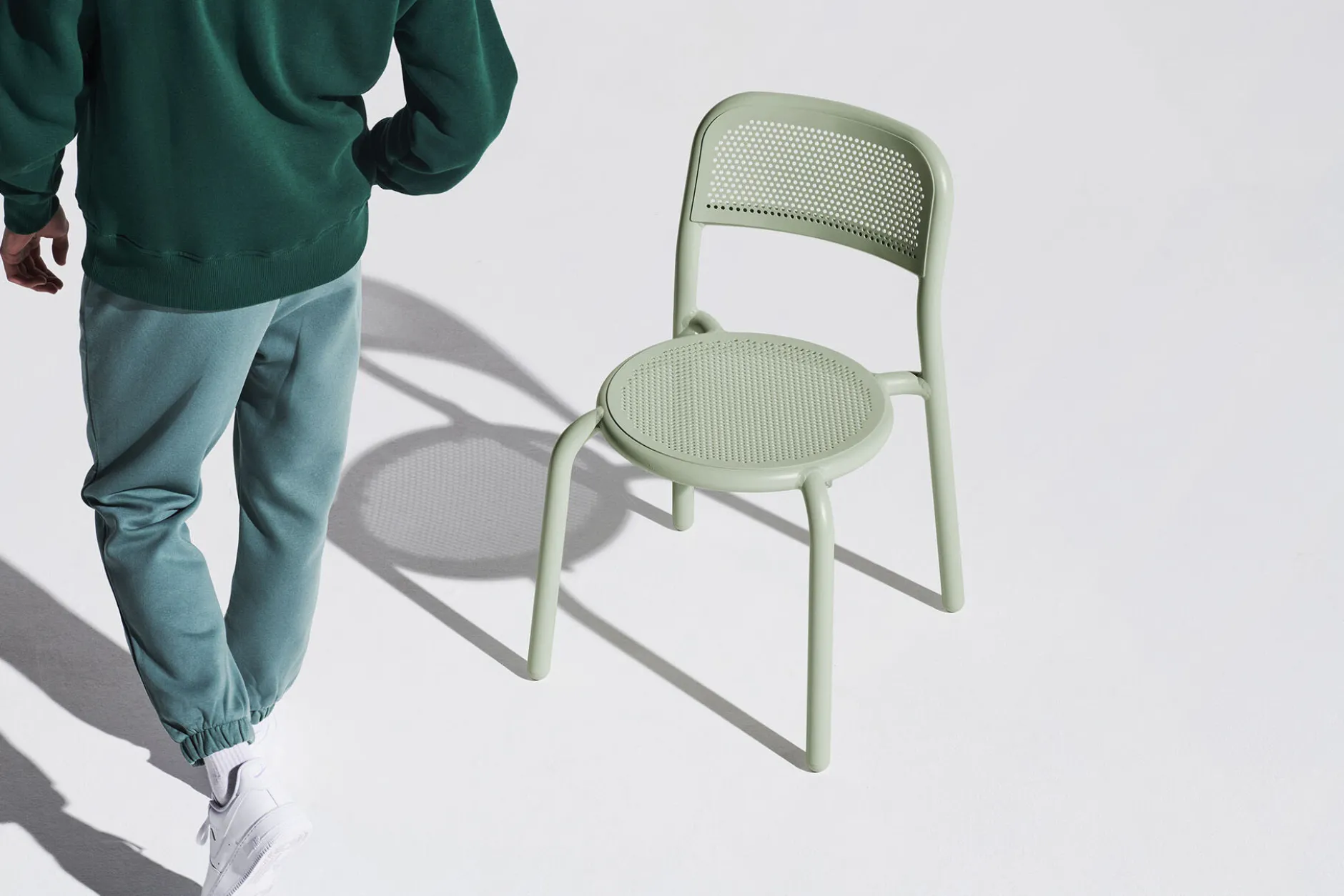 Toní Chair Gartenstuhl, grün, 51.5x54.5x80.5 cm