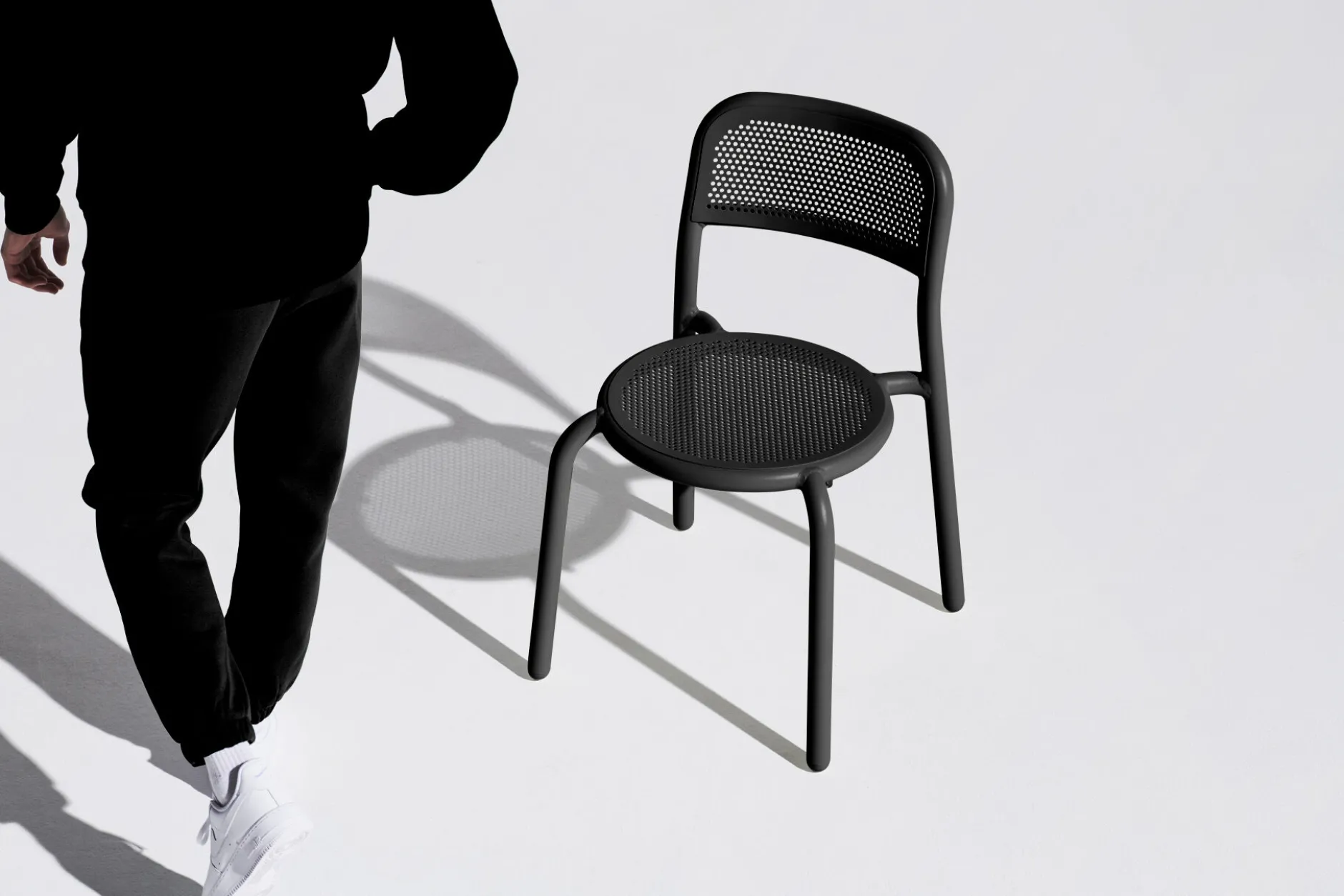 Toní Chair Gartenstuhl, schwarz, 51.5x54.5x80.5 cm