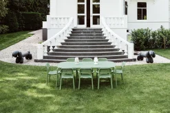 Toní Tablo Großer Gartentisch, grün, 220x99x76 cm
