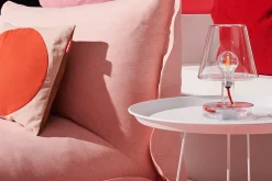 Transloetje Dimmable table lamp, durchsichtig, 16x16x22.5 cm