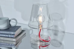 Transloetje Dimmable table lamp, durchsichtig, 16x16x22.5 cm