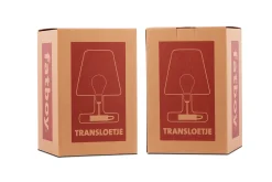 Transloetje Dimmable table lamp, durchsichtig, 16x16x22.5 cm